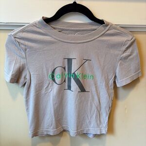 Calvin Klein Light Gray Tee